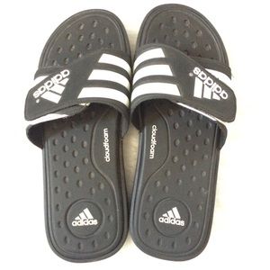 adidas Shoes - adidas | Sandal Flats Slides Cloud foam sz 9 adidas Shoes - adidas | Sandal Flats Slides Cloud foam sz 9